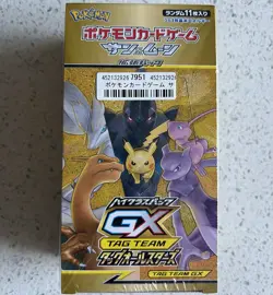 Pokemon Japanese Tag Team GX All Stars SM12a Booster Box - Factory Sealed 880334615763 - Image 1