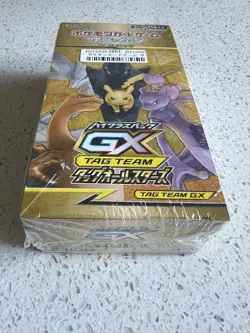Pokemon Japanese Tag Team GX All Stars SM12a Booster Box - Factory Sealed 880334615763 - Image 2