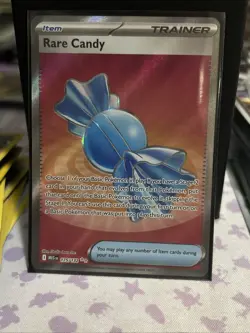 Rare Candy Full Art Trainer Ultra Rare 175/132 - Mega Evolution Pokemon ME01 NM - Image 1