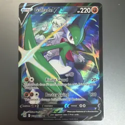 Gallade V TG19/TG30 Lost Origin Trainer Gallery Holo Full Art Pokemon TCG - Image 1