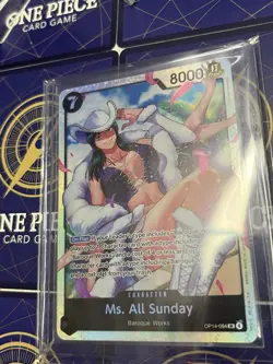 Ms. All Sunday Foil OP14-084SR✨One Piece The Azure Sea's Seven Mint - Image 3
