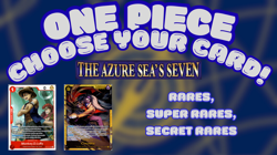 OP14 The Azure Sea's Seven - One Piece TCG Choose your Card EN - R, SR, SEC - NM - Image 1