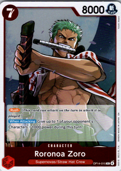 OP14 The Azure Sea's Seven - One Piece TCG Choose your Card EN - R, SR, SEC - NM - Image 4