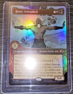 Bumi, Unleashed (Showcase) Avatar: the Last Airbender Foil - Image 1