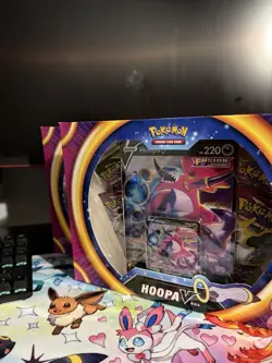 2x Pokemon TCG: Hoopa V Box New Sealed (Fusion Strike, Evolving Skies, Vivid) - Image 2