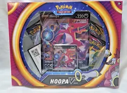 2x Pokemon TCG: Hoopa V Box New Sealed (Fusion Strike, Evolving Skies, Vivid) - Image 1