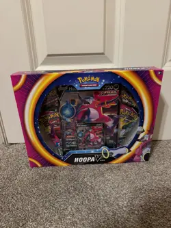 Pokemon TCG: Hoopa V Box New Sealed (Fusion Strike, Evolving Skies, Vivid) - Image 1