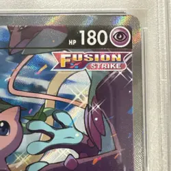 2021 POKEMON SWORD & SHIELD FUSION STRIKE 251 FULL ART MEW V PSA 10 - Image 2