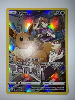 Pokemon Eevee TCG TG11/TG30 Trainer Gallery Brilliant Stars Sword and Shield NM - Image 1