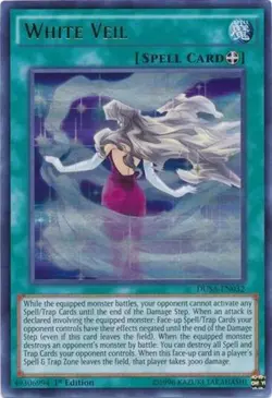 White Veil - DUSA-EN032 - Ultra Rare - 1st Edition Near Mint Yugioh Card - Image 1