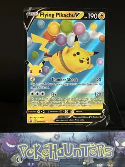 Pokemon Card Flying Pikachu V 006/025 Celebrations Near Mint - Image 1