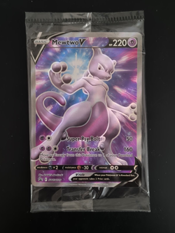 Pokemon Card MEWTWO V SWSH229 Black Star Promo Pokemon GO SEALED Holo ENG NM - Image 1