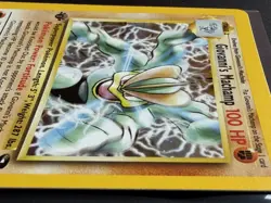 Giovanni's Machamp 6/132 Holo Rare - Gym Challenge - 1st Edition - Pokemon WOTC - Image 3