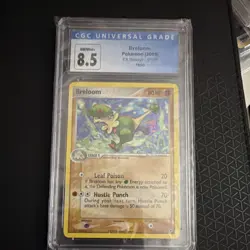 POKEMON BRELOOM EX DEOXYS 3/107 2005 HOLO CGC 8.5 - Image 1