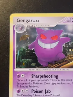 Gengar 17/99 Regular Rare Arceus 2009 Vintage Pokemon TCG Card - Image 2