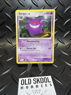 2009 Pokemon TCG Platinum Arceus ~ Gengar Rare 17/99 ~ LP+ - Image 1