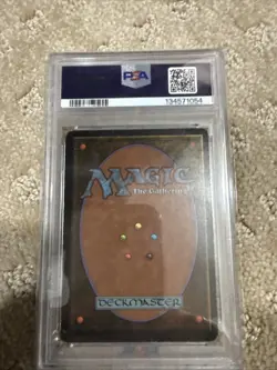 Mox Emerald- Unlimited (Power 9) | PSA 3 VG | Vintage MTG - Image 3