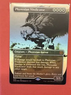 Mtg ONE - Phyrexian Vindicator - FOIL NM - Image 1