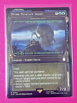 *Prime Mirelurk Queen* (Showcase) -Universes Beyond: (PIP) #344 - NM - Reg Rare - Image 1