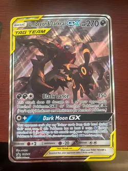 umbreon darkrai gx jumbo Oversized sm241 pokemon promo Nm oversized Card - Image 1
