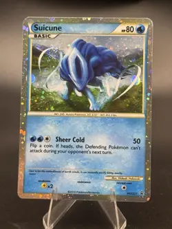 Suicune - HGSS21 - 2010 HGSS Black Star Promo - Holo Swirl - LP - Pokemon TCG - Image 1