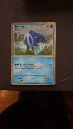 Suicune - HGSS21 - Pokemon TCG HGSS - Black Star Promo HOLO LP - Image 1