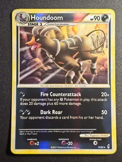 Pokemon TCG - Houndoom 10/25 Reverse Holo Call of Legends - Image 1