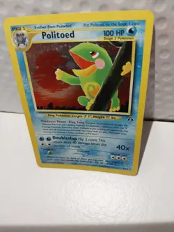 Pokemon TCG Politoed Neo Discovery 8/75 Unlimited Holo Rare - Image 2