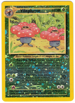 Vileplume 17/18 Southern Islands Reverse Holo Rare Vintage Pokemon Card - Image 1