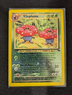 Vileplume 17/18 Southern Islands 2001 Pokemon Card Reverse Holo Rare NM - Image 1