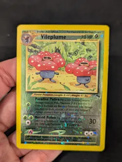 Vileplume 17/18 Southern Islands 2001 Pokemon Card Reverse Holo Rare NM - Image 2