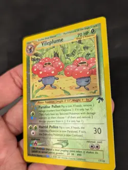 Vileplume 17/18 Southern Islands 2001 Pokemon Card Reverse Holo Rare NM - Image 3