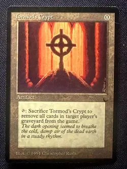 Tormod's Crypt - 1994 Magic the Gathering MTG The Dark - NM - Free Shipping! - Image 1