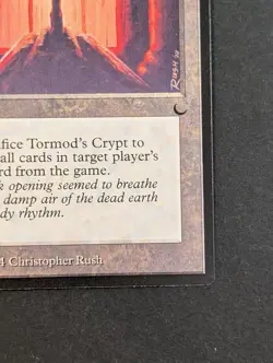 MTG Card - Tormod's Crypt - The Dark - NM/LP - Vintage - Magic The Gathering SGC - Image 4
