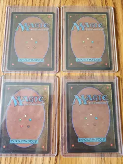 MAGIC THE GATHERING Tormod's Crypt THE DARK (1994) Uncommon Artifact Lot of Four - Image 2