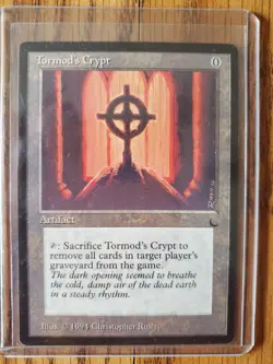 MAGIC THE GATHERING Tormod's Crypt THE DARK (1994) Uncommon Artifact Lot of Four - Image 4