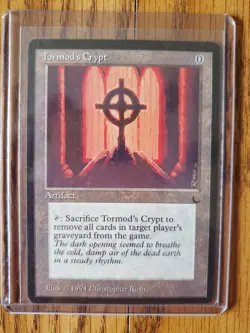 MAGIC THE GATHERING Tormod's Crypt THE DARK (1994) Uncommon Artifact Lot of Four - Image 5