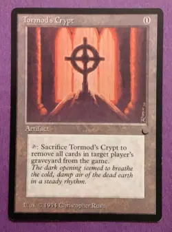 Tormod's Crypt The Dark Regular NM DRK MTG PreModern - Image 1