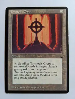 MTG "Tormod's Crypt"- The Dark Regular Uncommon, LP - Image 1
