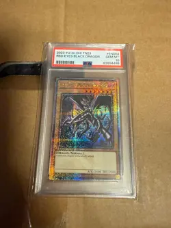Red-Eyes Black Dragon TN23-EN003 Yugioh (Quarter Century Secret Rare) PSA 10 - Image 1