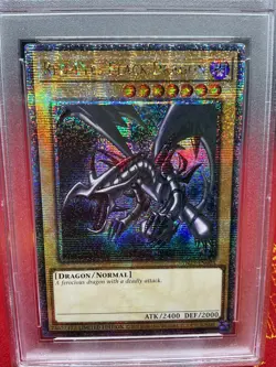 Red-Eyes Black Dragon TN23-EN003 Yugioh (Quarter Century Secret Rare) PSA 10 - Image 2