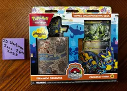Pokemon TCG 2024 World Championship Deck: Fernando Cifuentes (Crushing Thorn) - Image 1