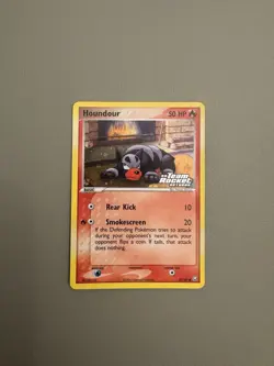 Pokemon TCG Houndour EX Team Rocket Returns - 59/109 Reverse Holo Stamped- MINT! - Image 1