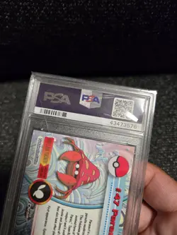 PSA 10 2000 Pokemon Game Topps Chrome Parasect TV Rare Set Series 1 GEM MINT 47 - Image 5