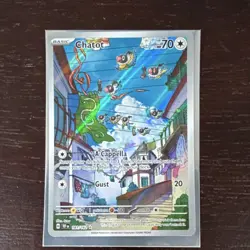 Pokemon Chatot 181/162 SV05 Temporal Forces Illustration Rare Holo NM NEAR MINT - Image 1