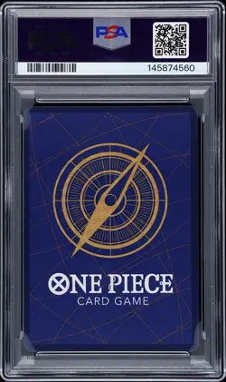 2026 One Piece OP14 EB03 English #119 Dracule Mihawk Alternate Art Manga PSA 10 - Image 2