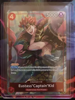 One Piece Card Game - Eustass “Captain” Kid OP14-014 R Dash Pack Promo English - Image 1