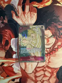 Sanji (English Version 1st Anniversary Set) OP01-013 - One Piece Card Game - NM - Image 1