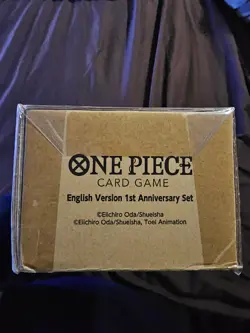 One Piece Card Game: English Version 1st Anniversary Set (OP-CS) Sealed - Image 2