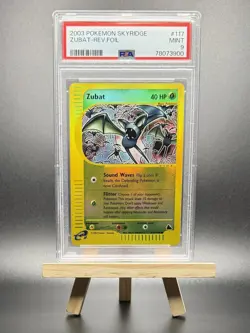 2003 POKEMON ZUBAT REVERSE REV HOLO FOIL #117 E-SERIES SKYRIDGE PSA 9 WOTC - Image 1